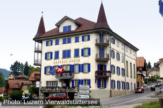 L'Hotel Kreuz si trova nel centro del paese di Schüpfheim