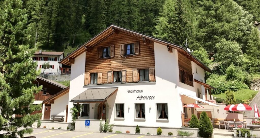 E-Bike Ladestation, Gasthaus Alpenrose, Innerferrera (nsp_img_3e56392)