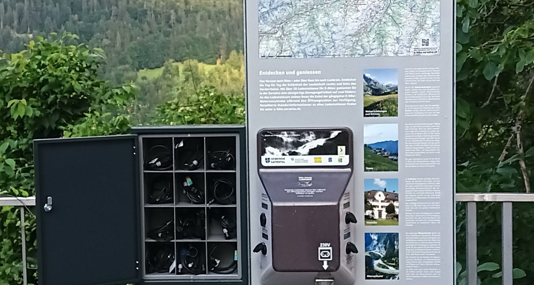 E-Bike Ladestation, Gasthaus Brauerei Rössli Versam (nsp_img_4c5a6eb)