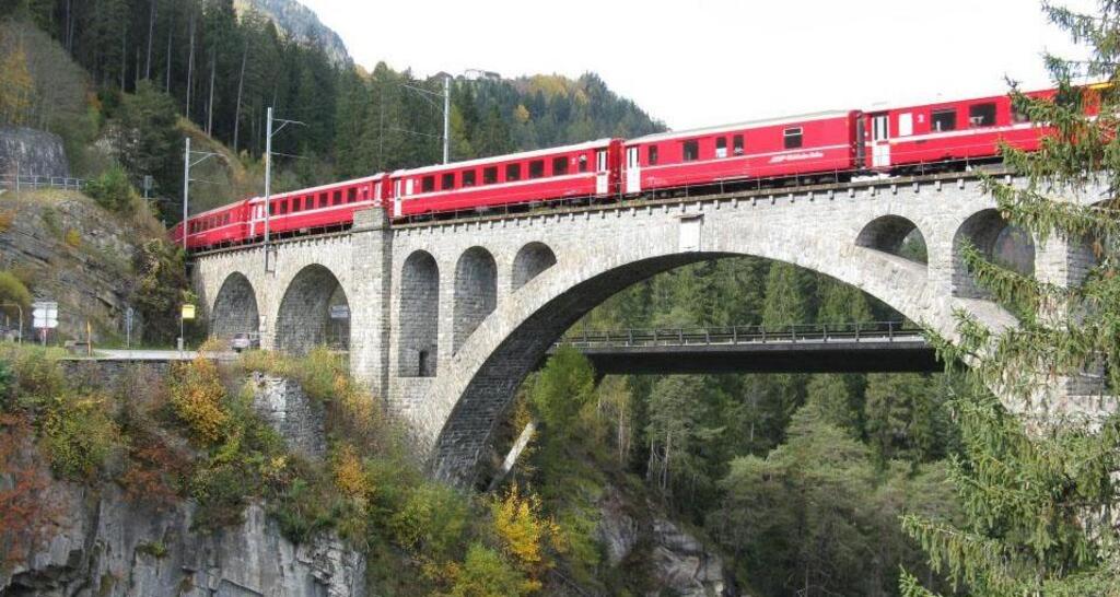 Brücken und Viadukt in Solis