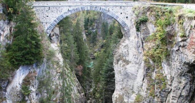 Brücken und Viadukt in Solis