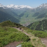 Aussicht ins Val Tujetsch