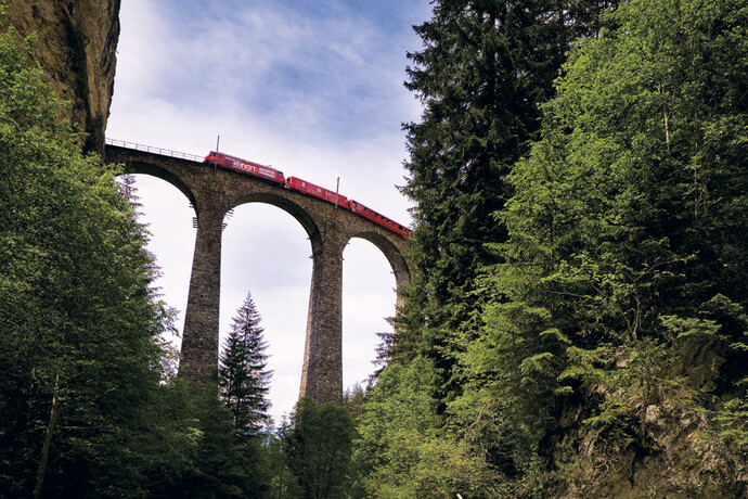 Landwasser und Viadukt