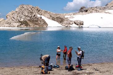 Lake under Fuorcla digl Leget
