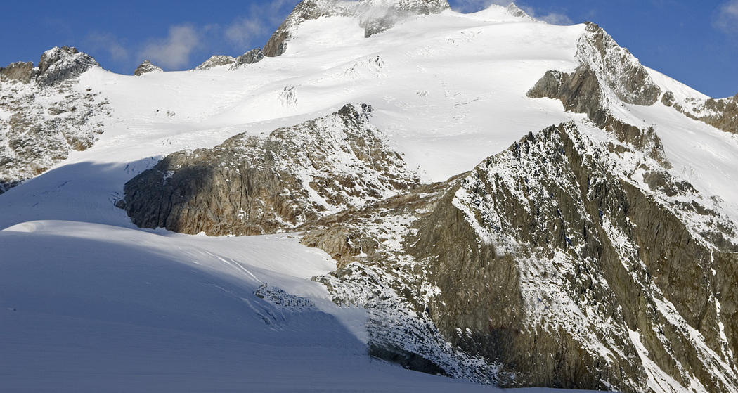 Blick auf den Oberalpstock