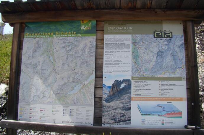 Bacheca informativa Exploratour