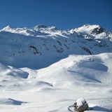 Piz Badus mit Abfahrt Ost