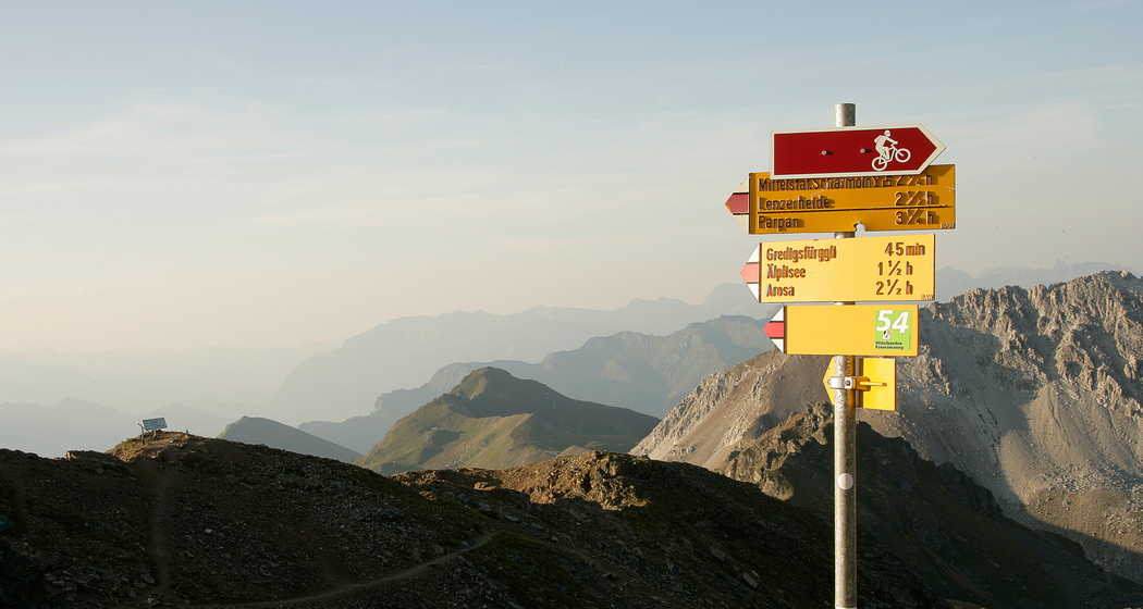 Der römische Verbindungsweg über Parpan - Joch - Runcalier - Passugg
