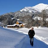 Kurze aber genussvolle Winterwanderung.