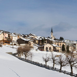 The Schellen-Ursli village Guarda.