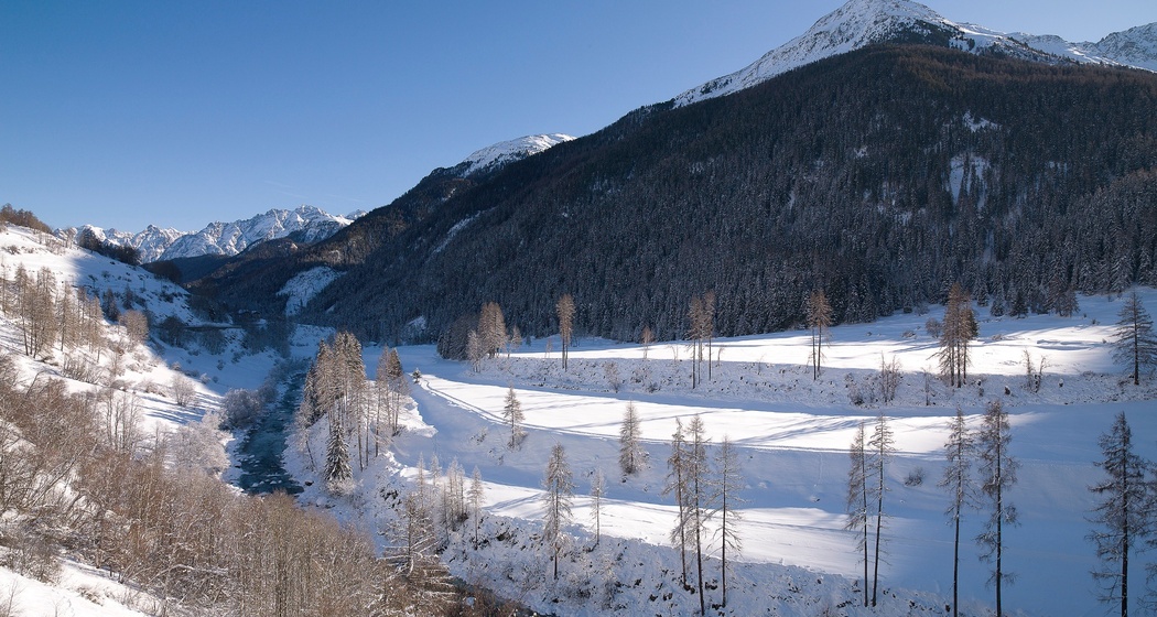 Blick von Gonda talabwärts