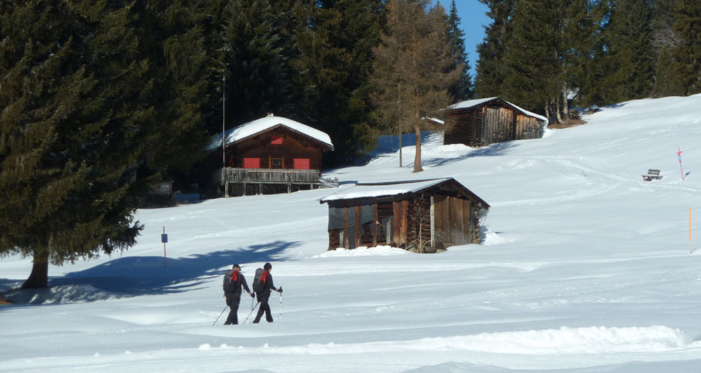 Gemütlich bergan...