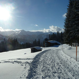 Blick übers Prättigau