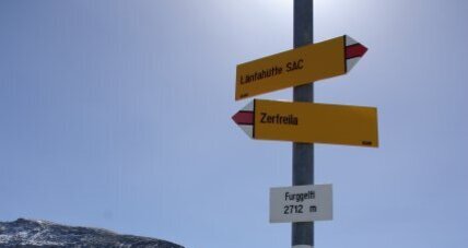 Furggelti mit Blick zum Furggeltihorn