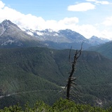 Vue de Murter direction à l'Ofenpass