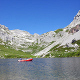 Auf dem Partnunsee können 2 Boote ausgeliehen werden