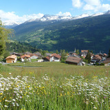 On the ascent above Pany