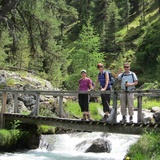 Sur la Senda da Mulin, pont sur la Clemgia