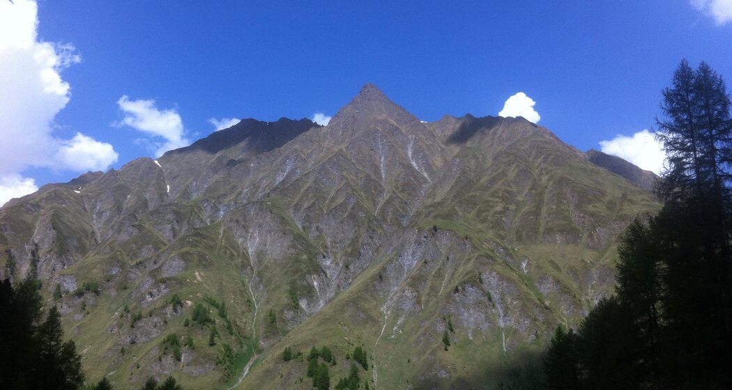Val Motnaida, Blick auf Piz Ot