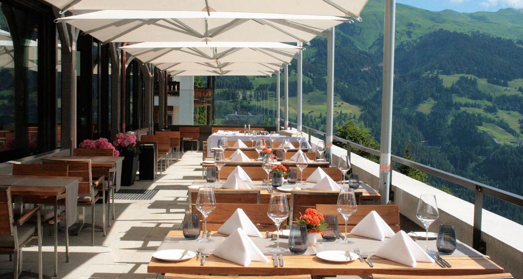 Panorama Restaurant vom The Alpina Mountain Resort
