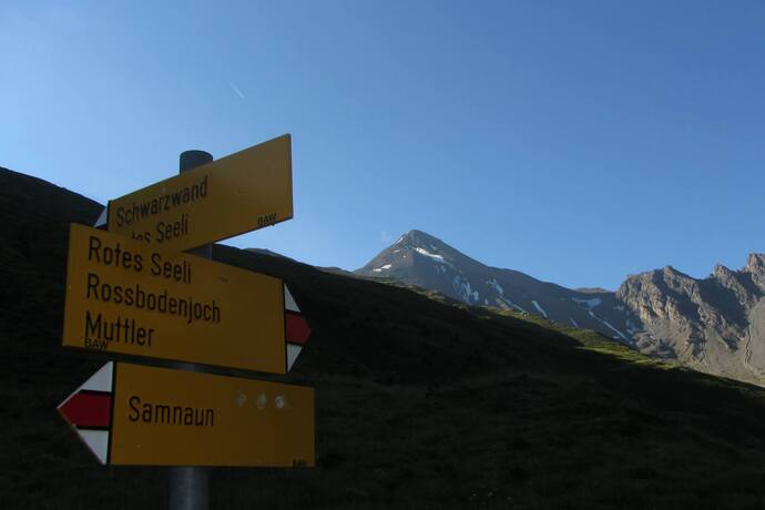 Val Maisas mit Aussicht auf den Muttler