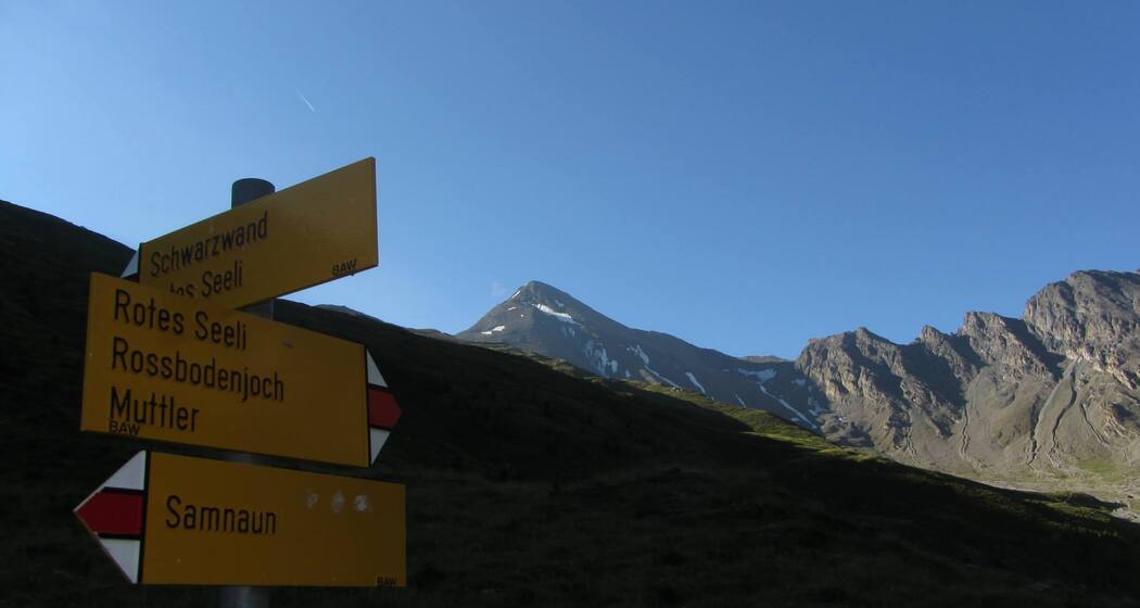 Val Maisas mit Aussicht auf den Muttler