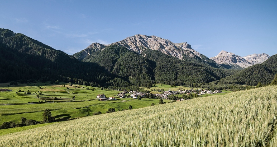 Blick ins Val Müstair