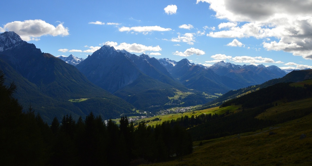 Aussicht von Alp Telf