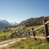 Der Weg, kurz vor Ftan