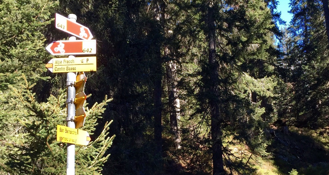 tracciato Isola San Bernardino