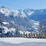Ausblick vom Chrüzhof - Richtung Klosters