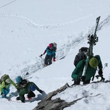Transition to the Brunn Glacier