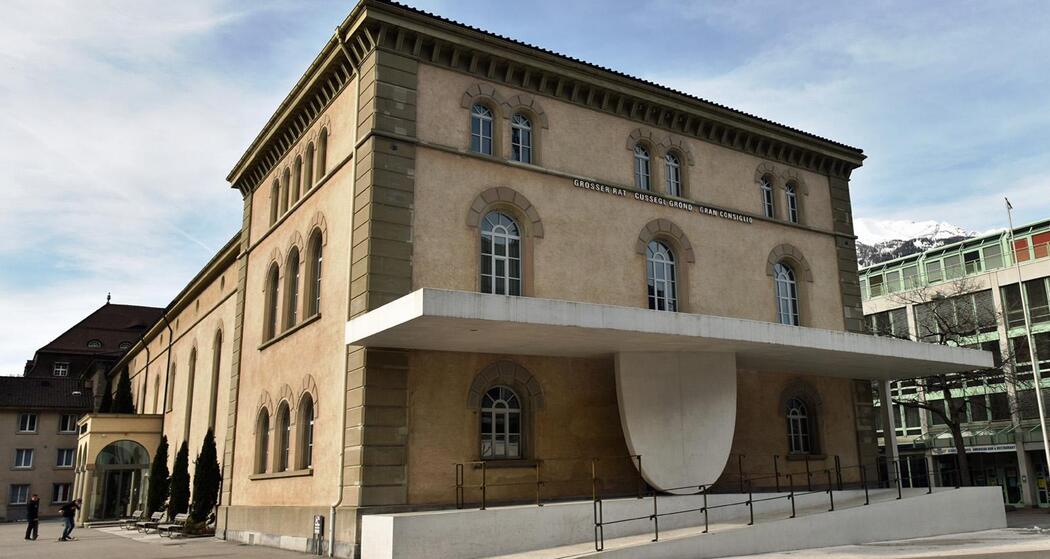 Grossratsgebäude und Theater Chur