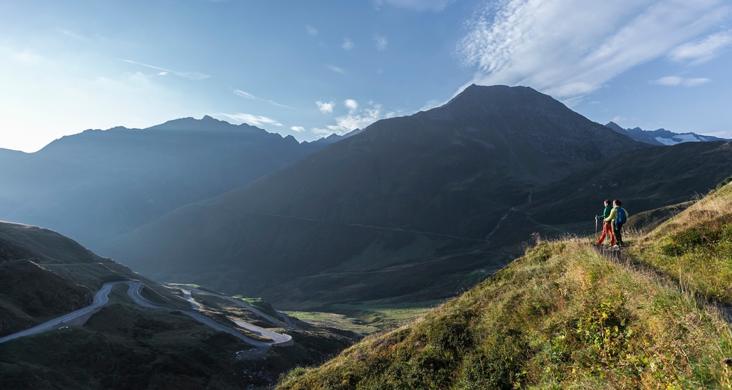 Die Wanderung zum Tomasee beginnt