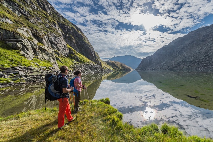 Tomasee, Lai da Tuma, fonte del Reno, Tgina dil Rein