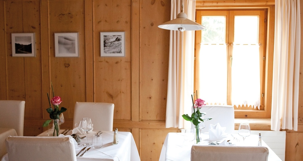 La stüvetta vom Hotel Central La Fainera, Valchava