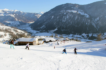 Skipiste, Skilift Flensa in Seewis