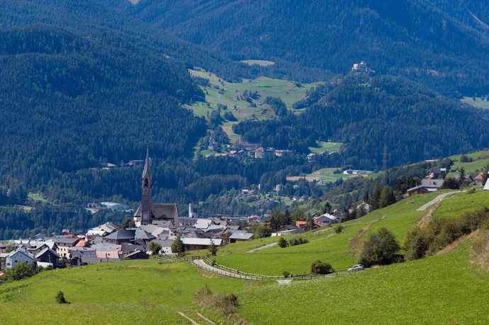 Le village engadin de Sent