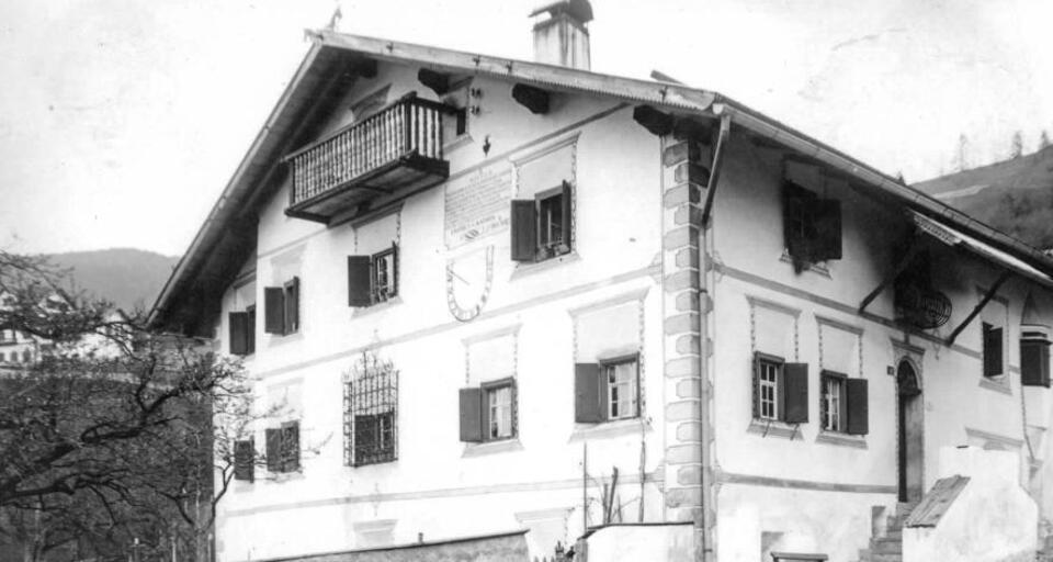 Älteres Bild vom Haus Fontana.