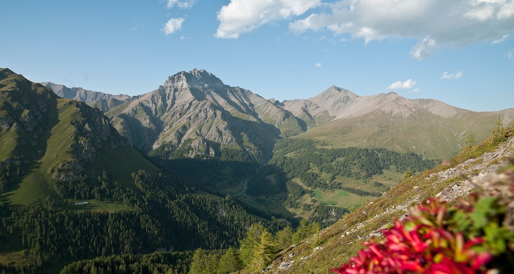 Der imposante Piz Tschütta