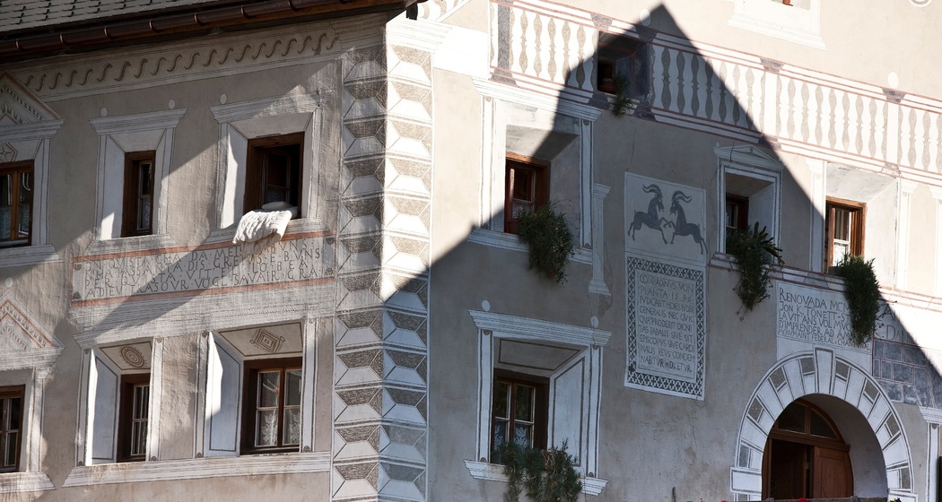 Das Engadinerdorf Ardez