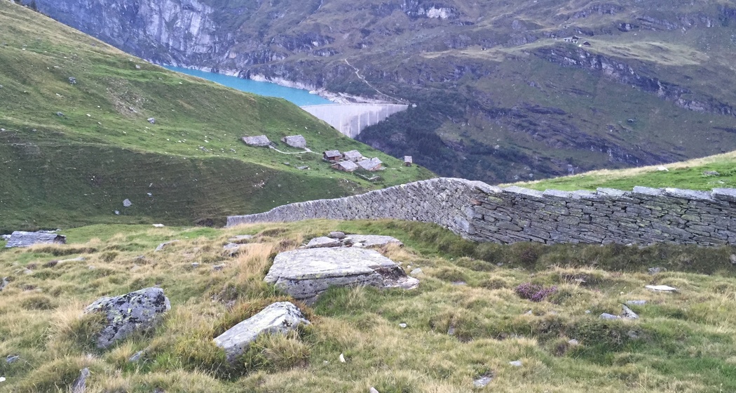 Blick auf Alp Guraletsch; Foto: Remo Tönz