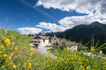 Guarda in the Lower Engadin