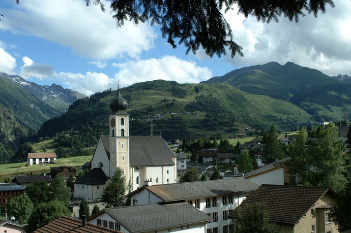Kirche S. Gions Disentis