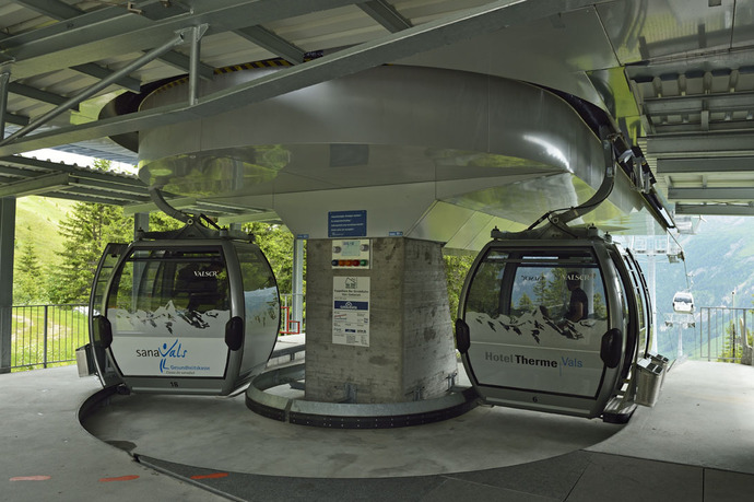 Gondelbahn Vals - Gadastatt; Foto: Robert Bösch