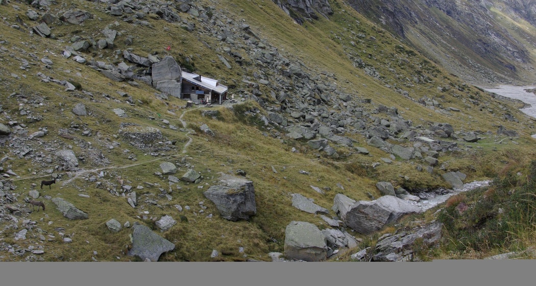 Läntahütte SAC; Foto: Hubert Hodel