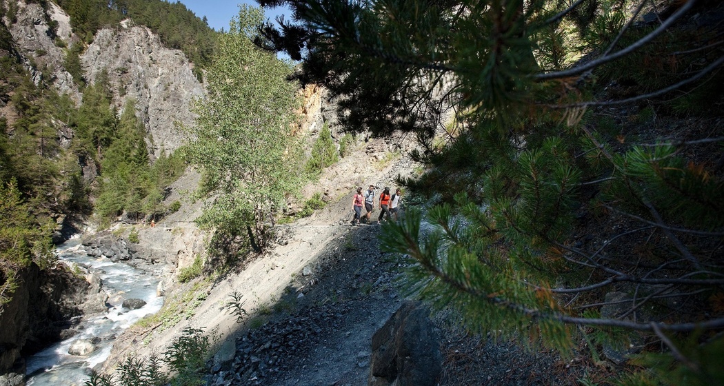 Wandern entlang der Clemgia