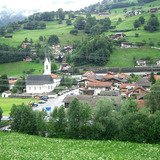 Das Dorf Küblis