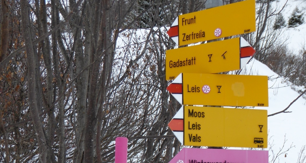 Schneeschuh-Route Bidanätsch