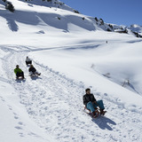 percorso slittino cappella Zerfreila; foto: Robert Bösch